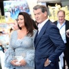 Pierce Brosnan and Keely Shaye Smith