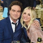 Johnny Galecki and Kaley Cuoco