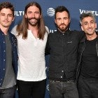 Justin Theroux, Antoni Porowski, Jonathan Van Ness, Tan France