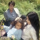Kim Kardashian, Kris Jenner and North West in Fendi video