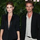 Lucy Hale and Riley Smith