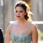 Mandy Moore Missoni fringe dress