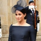 Meghan Markle black Dior dress