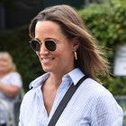 Pippa Middleton in shirtdress at Wimbledon 