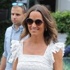 Pippa Middleton white eyelet dress