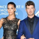April Love Geary and Robin Thicke