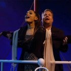 Ariana Grande and James Corden