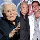 Kirk Douglas Michael Douglas Cameron Douglas