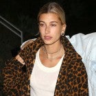 Hailey Baldwin Leopard Jacket