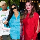Kanye West, Kim Kardashian, Caitlyn Jenner