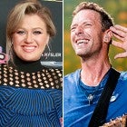 Kelly Clarkson and Chris Martin