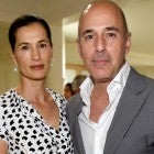Matt Lauer and Annette Roque