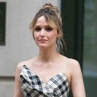 Rose Byrne in plaid Monse top