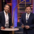 Ryan Reynolds and Jimmy Fallon