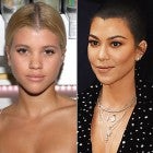 Sofia Richie Kourtney Kardashian