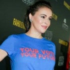 Alyssa Milano at the premiere of 'Fahrenheit 11/9' in Beverly Hills on Sept 19