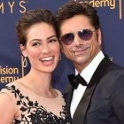 Caitlin McHugh and John Stamos at the 2018 Creative Arts Emmys in LA on Sept. 8