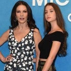 Catherine Zeta-Jones and daughter Carys Zeta Douglas at 2018 NYFW