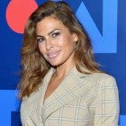 Eva Mendes at the New York & Company Fall 2018 Holiday runway show in LA on Sept. 13