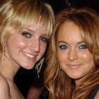 Ashlee Simpson and Lindsay Lohan