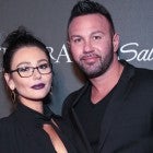 Jenni 'JWoww' Farley and Roger Mathews