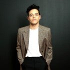 Rami Malek at Calvin Klein show