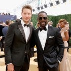 Justin Hartley and Sterling K. Brown Emmys 2018