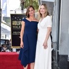 Jennifer Garner and Judy Greer attend the ceremony honoring Jennifer Garner with the 2,641st star on the Hollywood Walk Of Fame on August 20, 2018 in Hollywood, California.