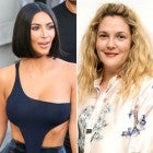 Kim Kardashian Drew Barrymore