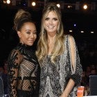 Mel B and Heidi Klum