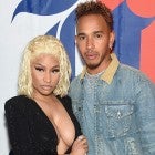 Nicki Minaj and Lewis Hamilton