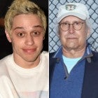 Pete Davidson and Chevy Chase