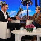 Colton Underwood and Ellen DeGeneres
