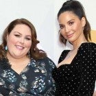 Chrissy Metz and Olivia Munn at the First Annual GirlHero Award Luncheon in Beverly Hills on Oct. 14