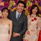 Ken Jeong, Constance Wu, Henry Golding, Gemma Chan, Awkwafina and Jing Lusi of 'Crazy Rich Asians'