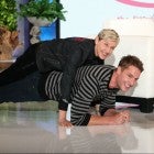 Ellen DeGeneres and Justin Hartley