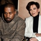 Kanye West and Kris Jenner