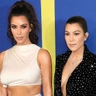 Kim Kardashian and Kourtney Kardashian