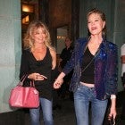 Melanie Griffith and Goldie Hawn at Sting's concert in L.A.
