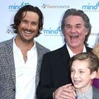 Oliver Hudson and Kurt Russell
