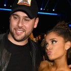 Scooter Braun and Ariana Grande