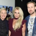 Ellen DeGeneres, Britney Spears and Ryan Gosling