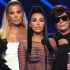 Kim Kardashian and the Kardashian-Jenner family at the People's Choice Awards 2018