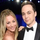 Kaley Cuoco and Jim Parsons