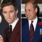 Eddie Redmayne and Prince William