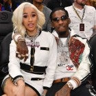 Cardi B and Offset at Falcons game