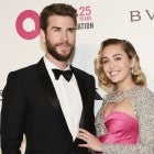 Liam Hemsworth and Miley Cyrus