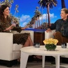 Mandy Moore and Ellen DeGeneres