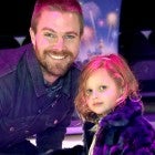 STEPHEN AMELL AND DAUGTHER
