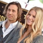 Brad Falchuk and Gwyneth Paltrow at Ryan Murphy's Hollywood Walk of Fame ceremony
